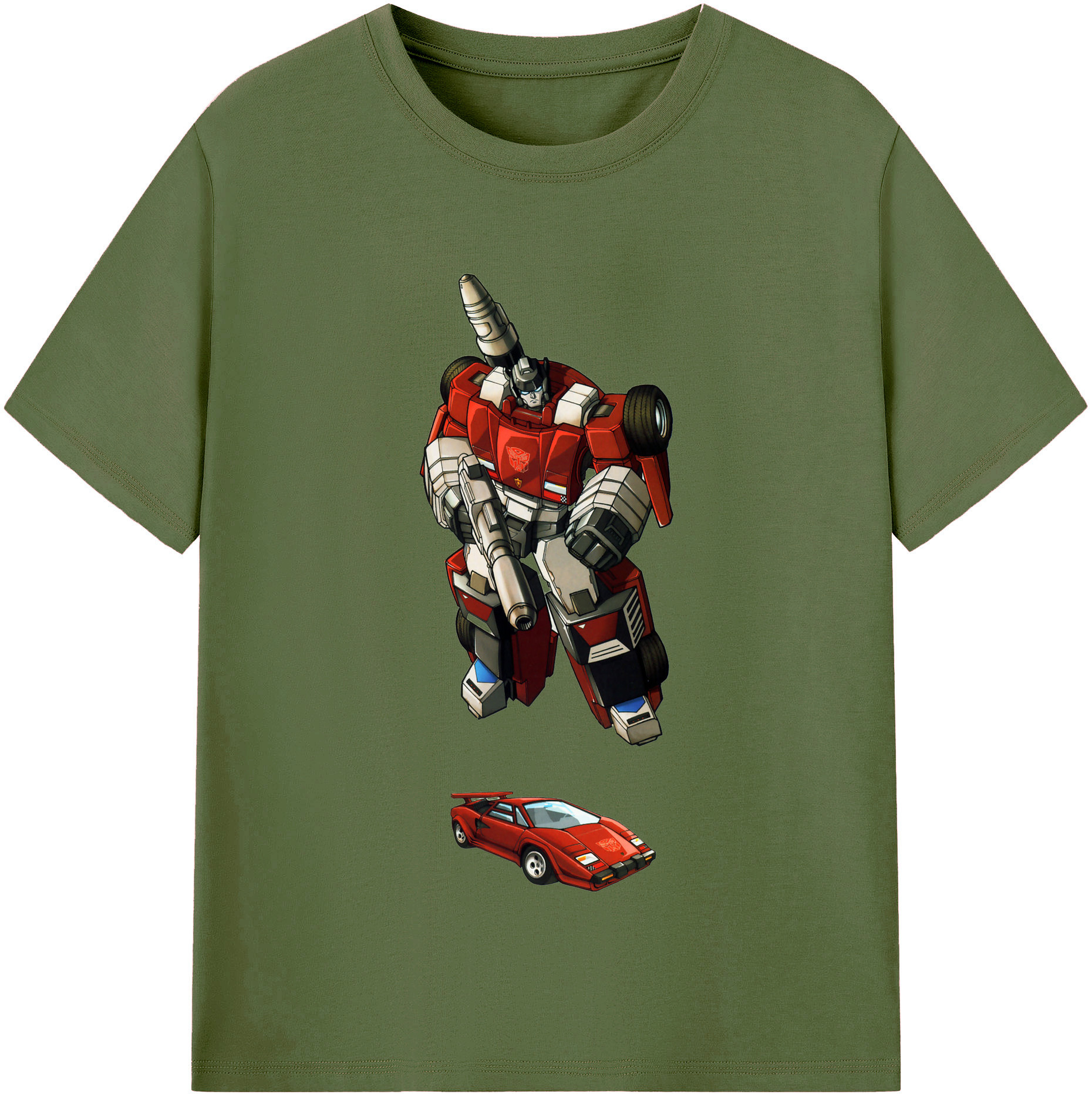 （画像用）  綿100％半袖Tシャツ（フロントプリント）